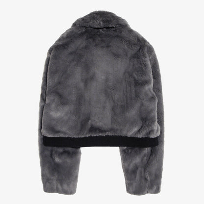 ECO FUR BI-COLOR JACKET