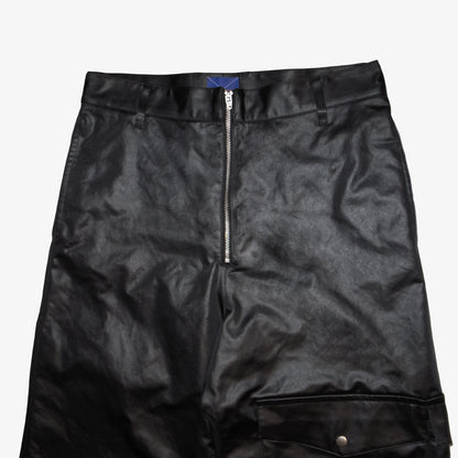 HEAVY SATIN LOOSE STRAIGHT TROUSERS