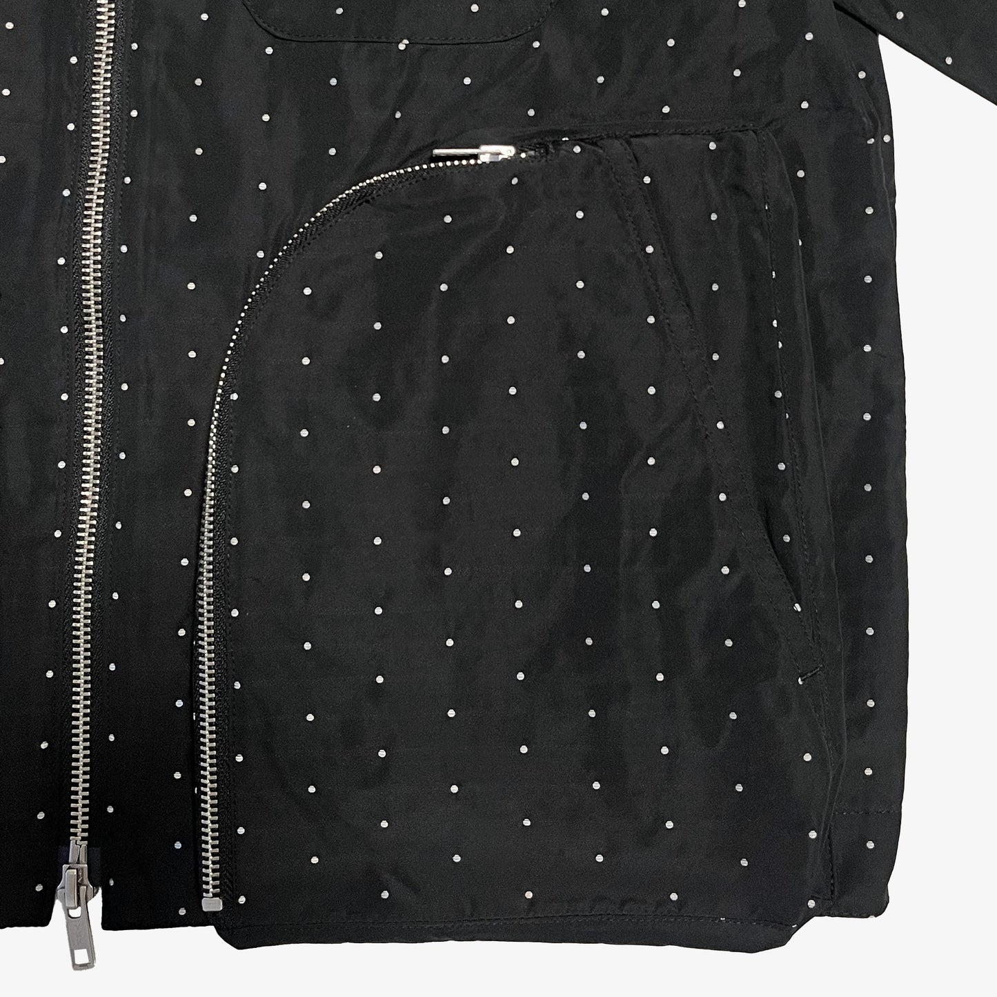 DOT JACQUARD HALF SLEEVE JACKET