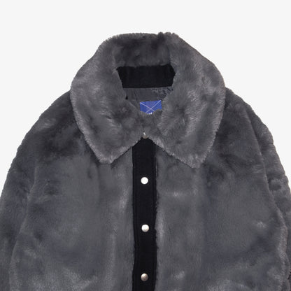 ECO FUR BI-COLOR JACKET